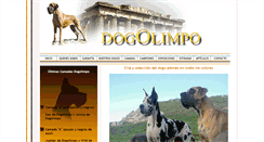 Desktop Screenshot of dogolimpo.com